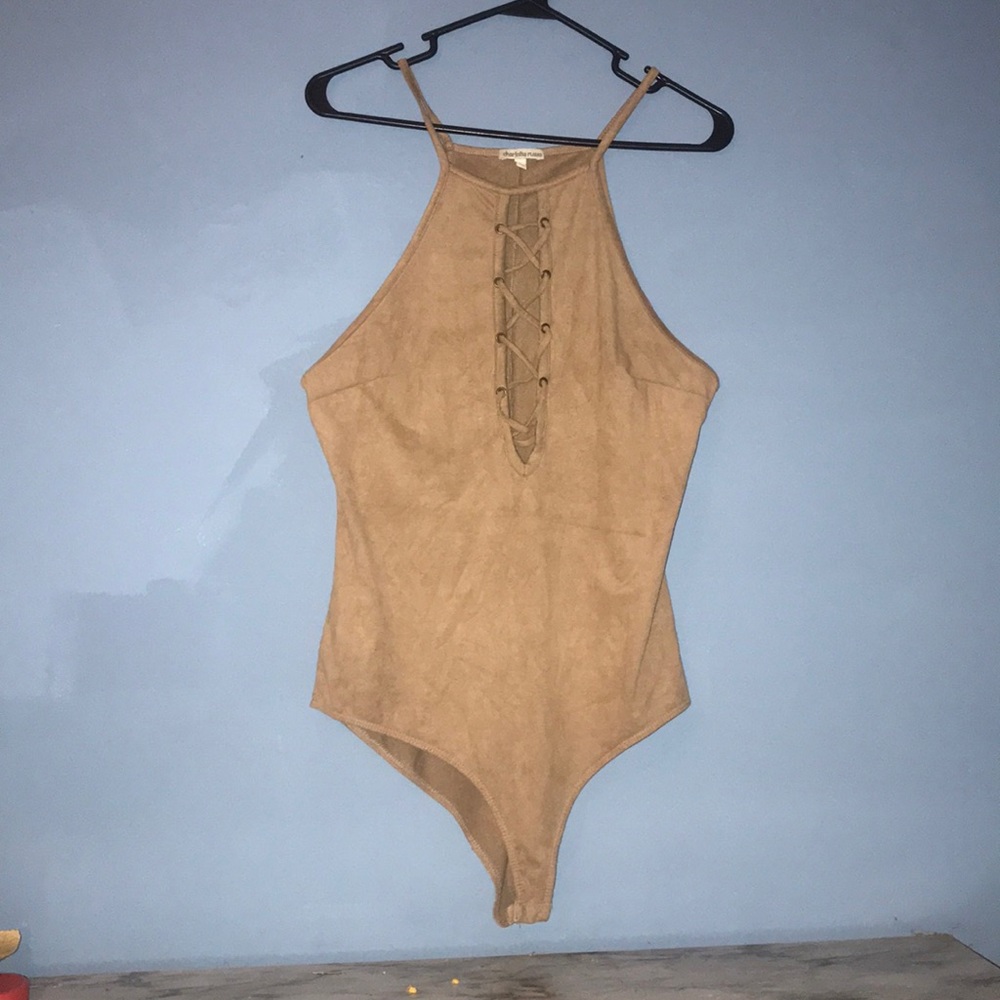 Beige bodysuit